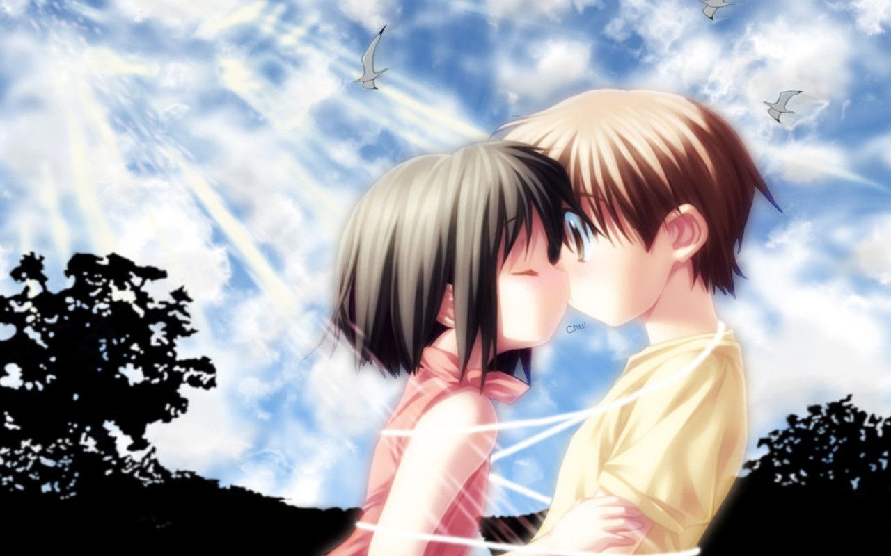 Kissing Anime Wallpapers - Wallpaper Cave