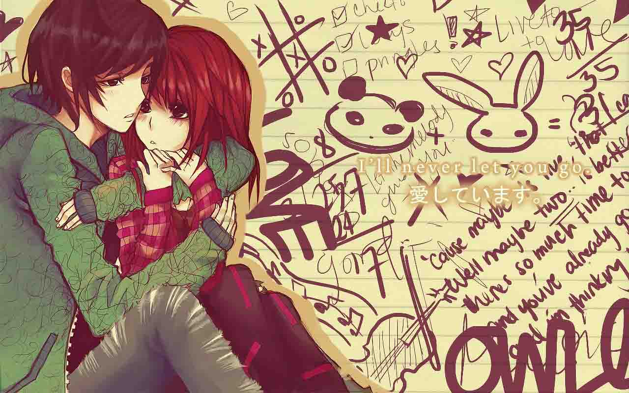 Anime Couple Hug Latest HD Wallpapers Free Download | New HD ...