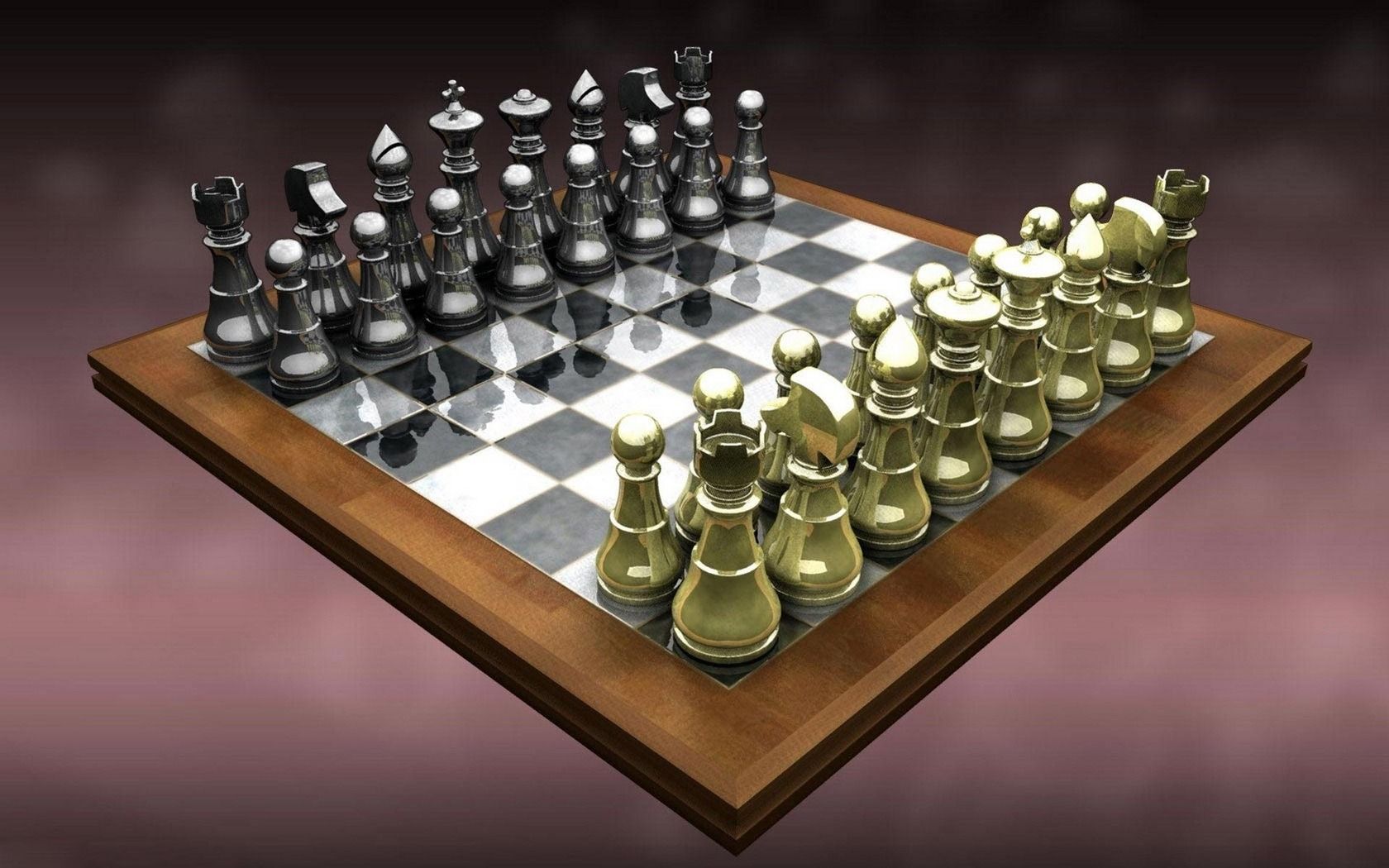 Download wallpaper 3840x2400 chess, chessboard, figures, 3d 4k ultra hd  16:10 hd background