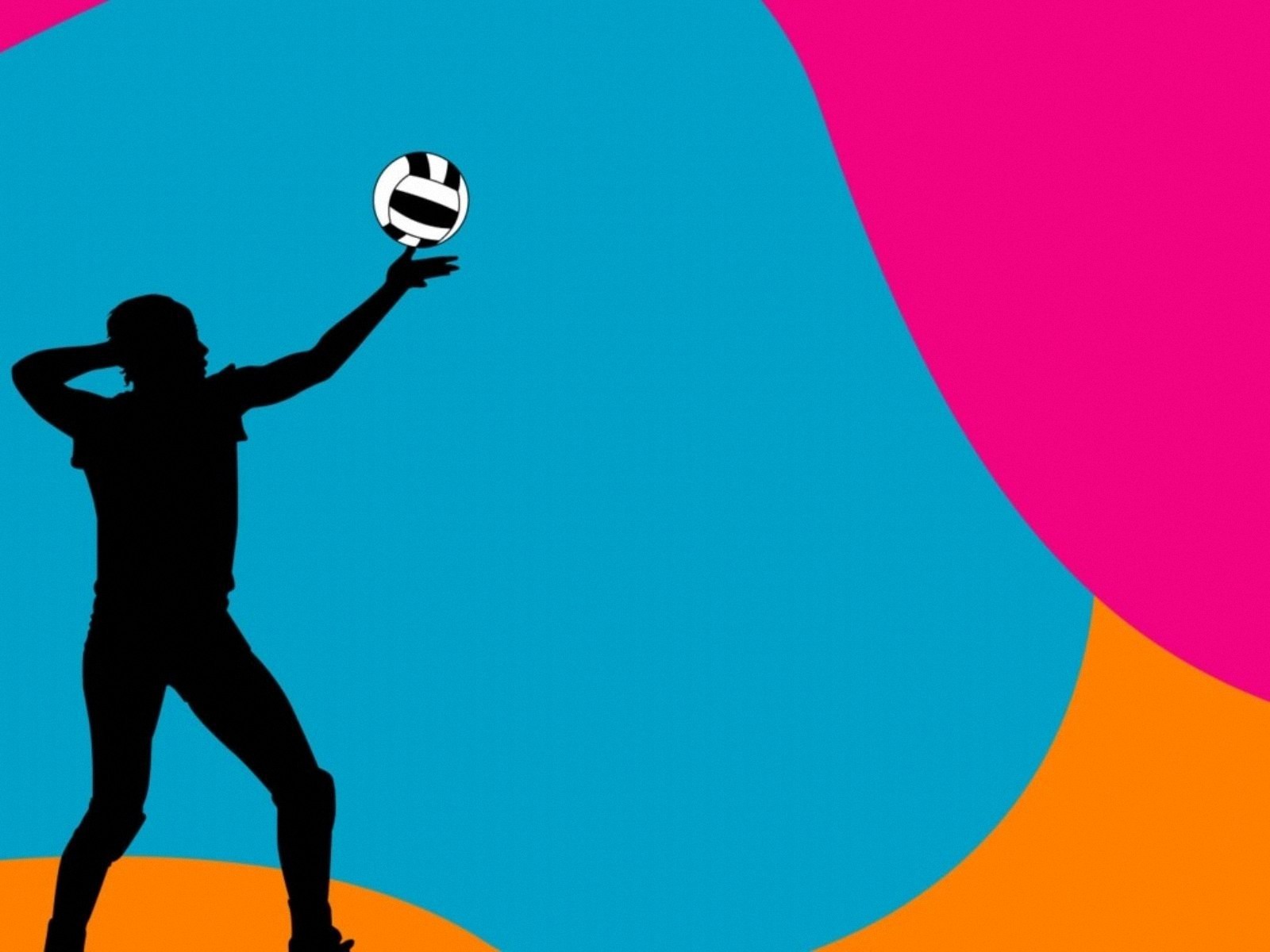 Colorful Volleyball Background Wallpapers,Volleyball Wallpapers ...