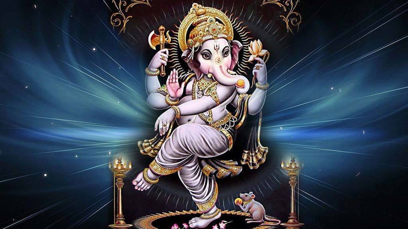 1366x768 Lord Ganesha | Ganesha Wallpaper Hd Download