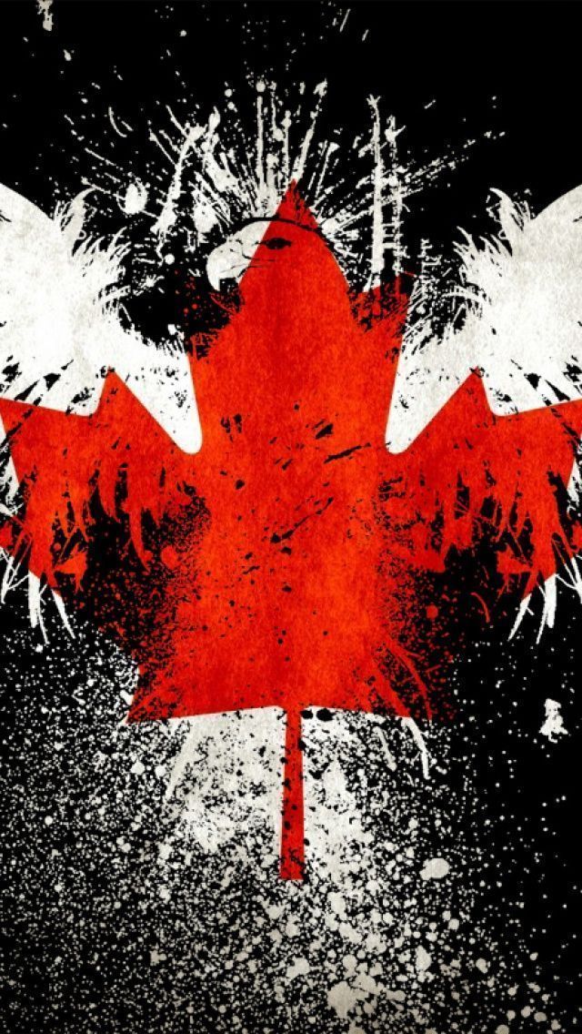 Canada Eagle Flag iPhone 5 Wallpaper ID 15630