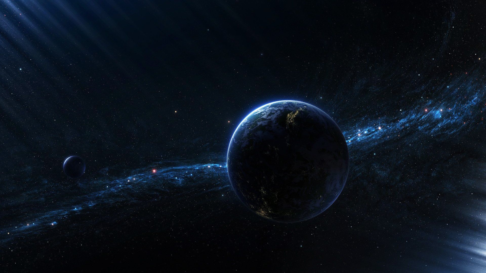 space wallpaper high resolution widescreen