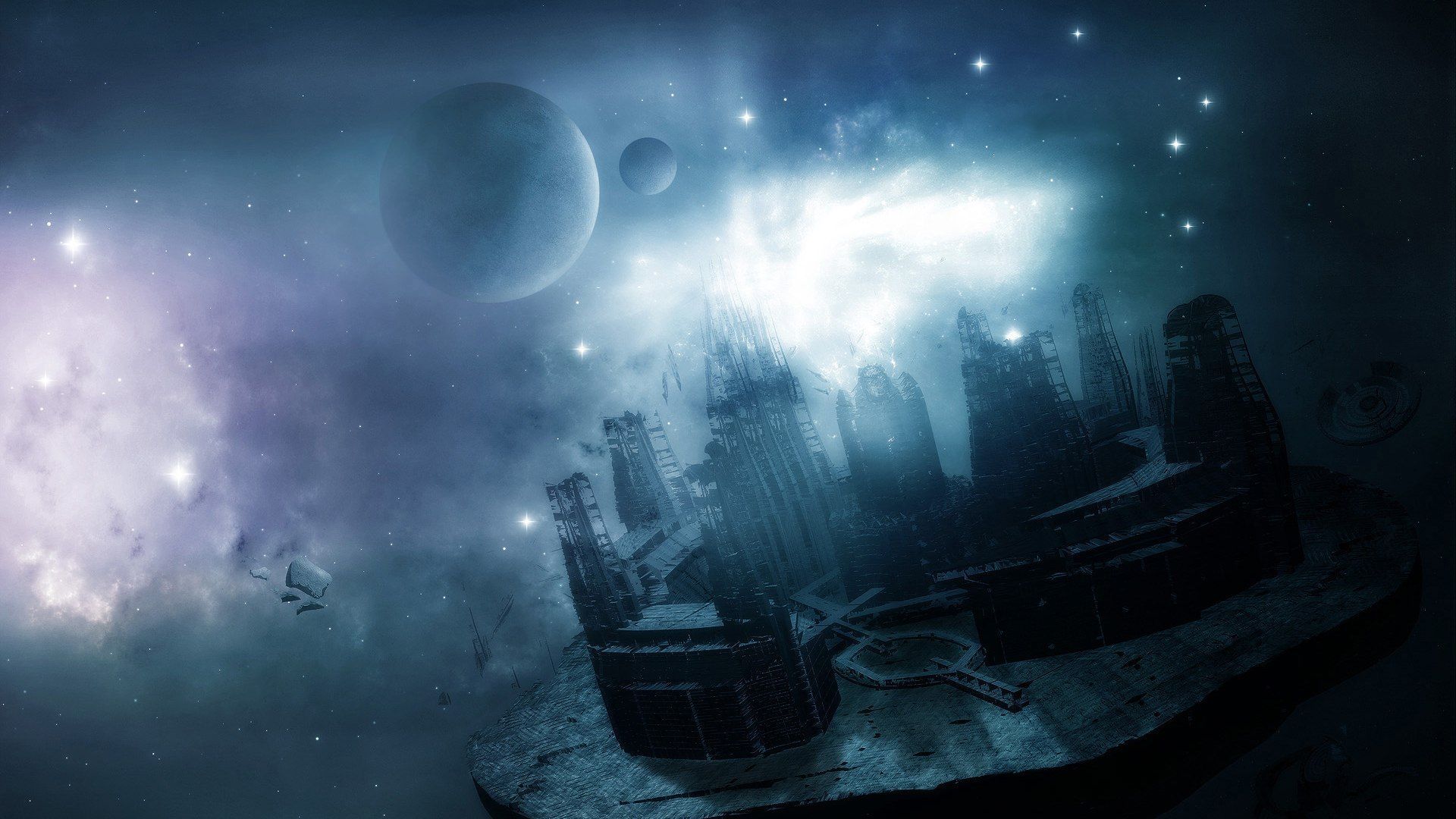 3d space scene wallpaper 1920x1080 - (#25420) - High Quality and ...