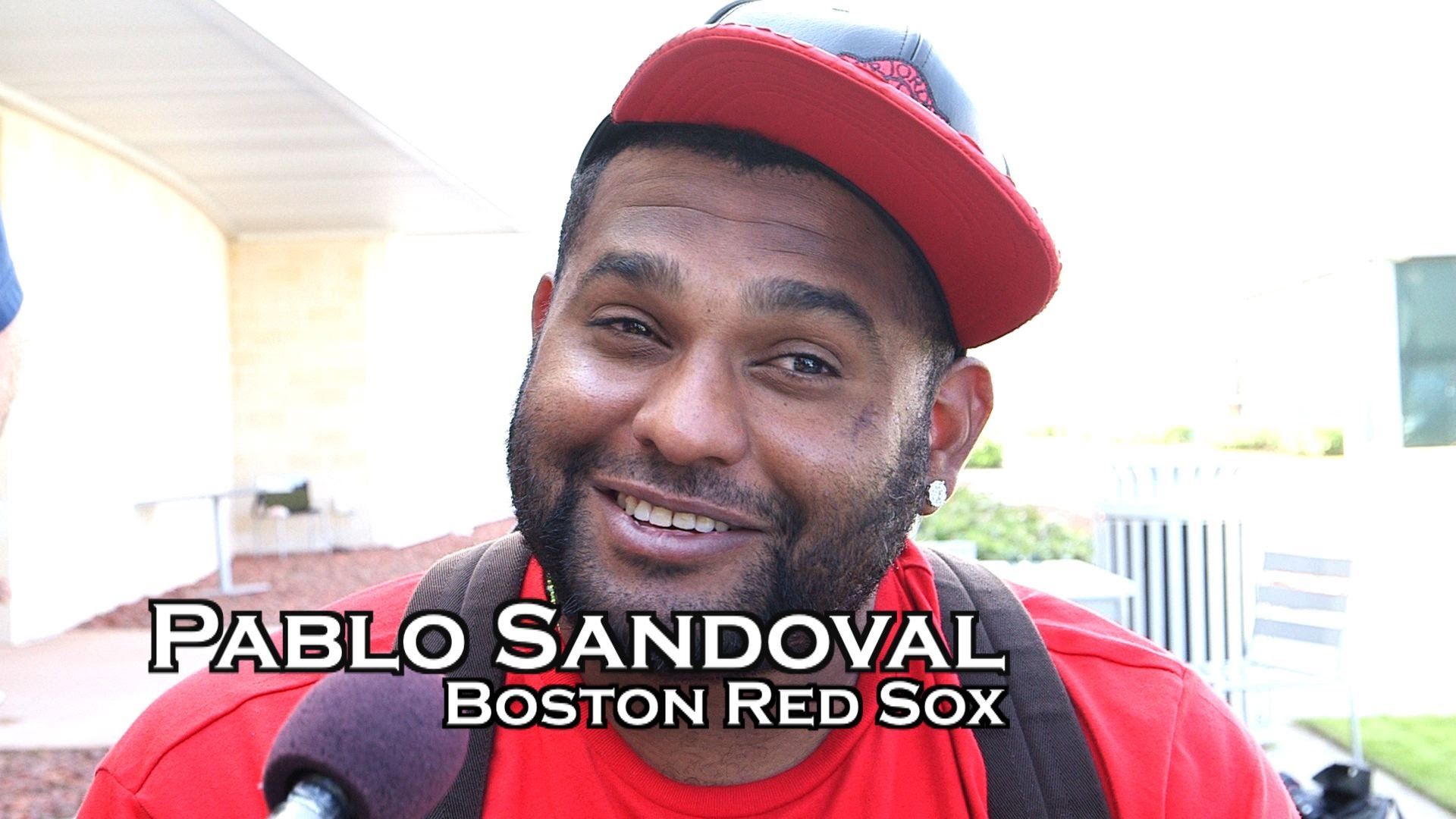 Boston Red Sox Spring Training Pablo Sandoval Arrives - YouTube