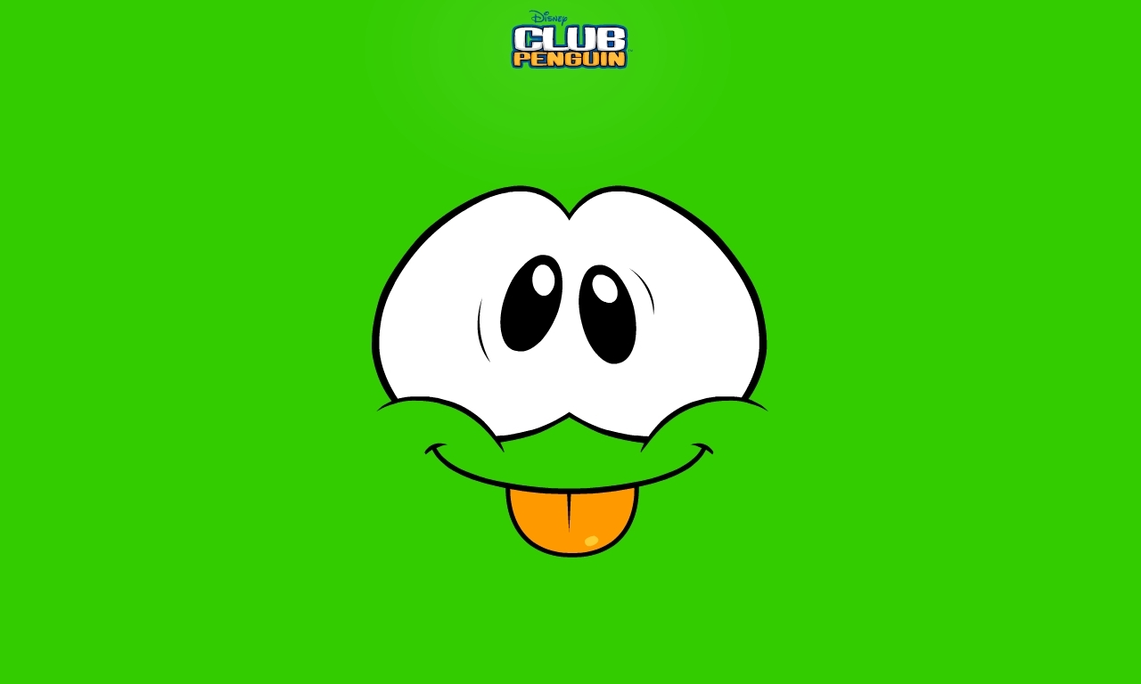 Club Penguin Green Puffel Wallpaper! | ClubPenguinHelpCentral