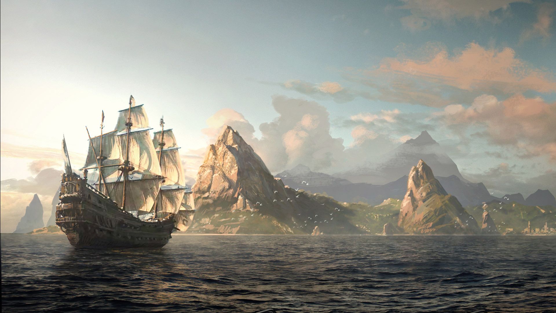 Beautiful concept art for upcoming Assassins Creed game