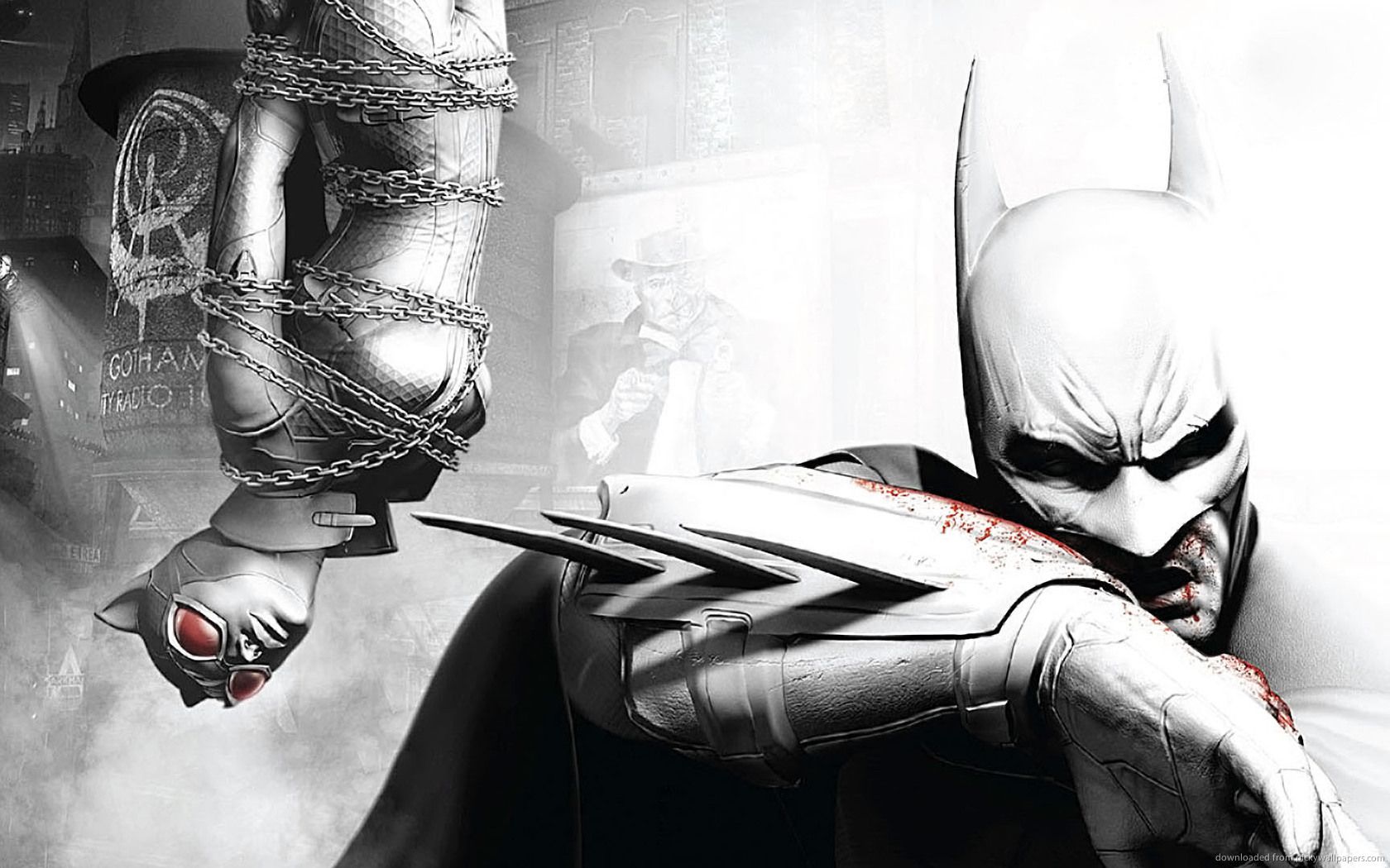 Download 1680x1050 Batman Arkham City Concept Art Wallpaper