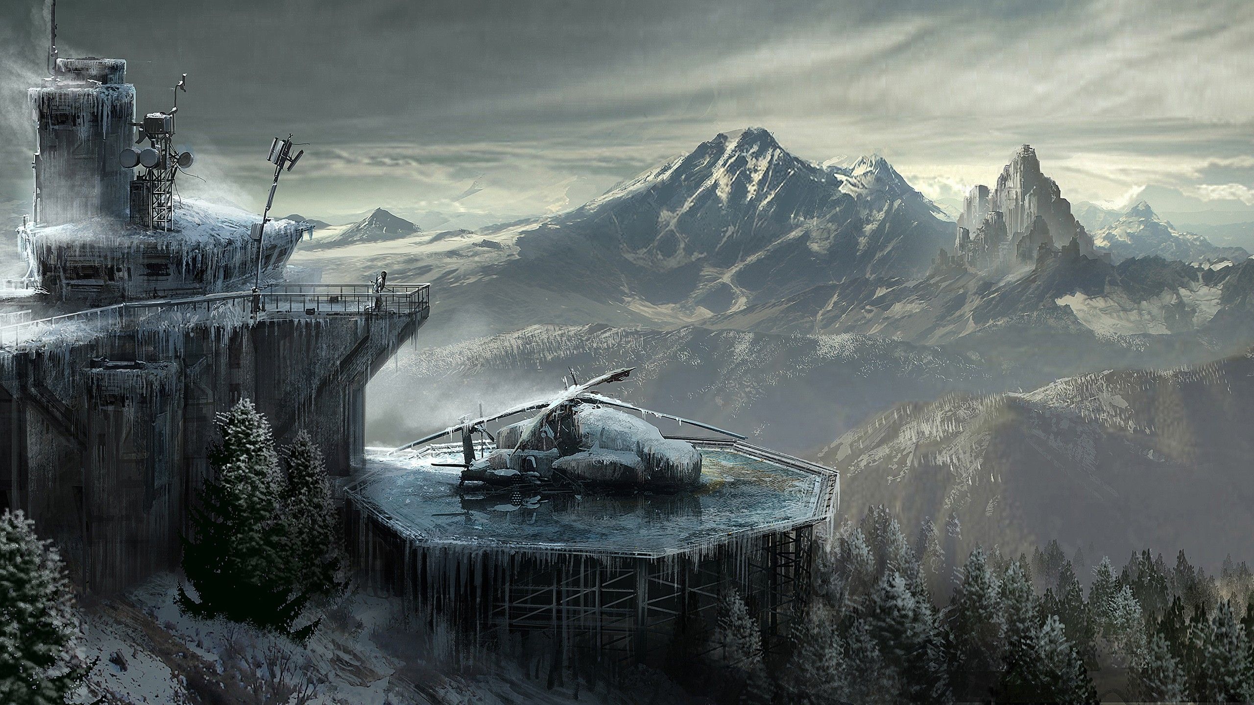 Rise Of The Tomb Raider Concept Art Game Wallpaper - New HD Wallpapers
