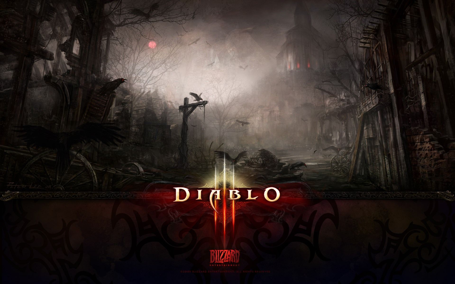 Diablo III Concept Art desktop wallpaper