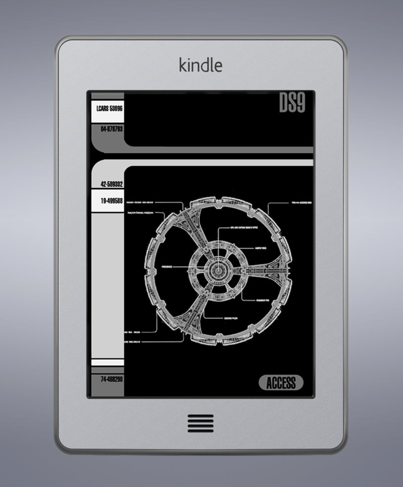 LCARS DS9 Kindle Wallpaper by ReddishPlains on DeviantArt