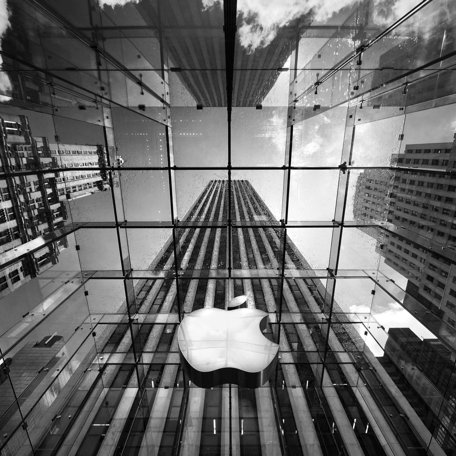 Download Apple Store, Fifth Avenue, New York City HD wallpaper for ...