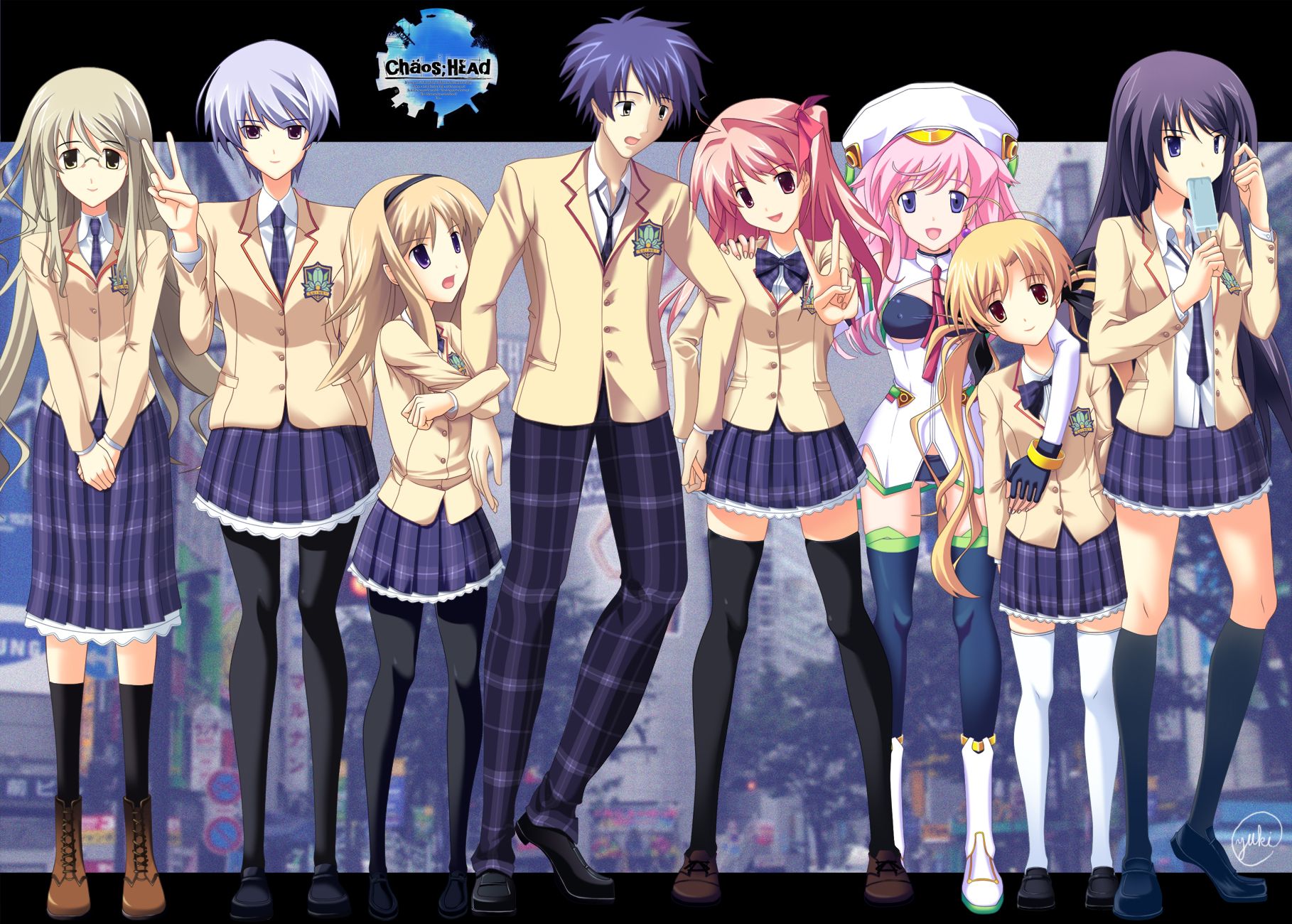 34 Chaos;Head HD Wallpapers | Backgrounds - Wallpaper Abyss