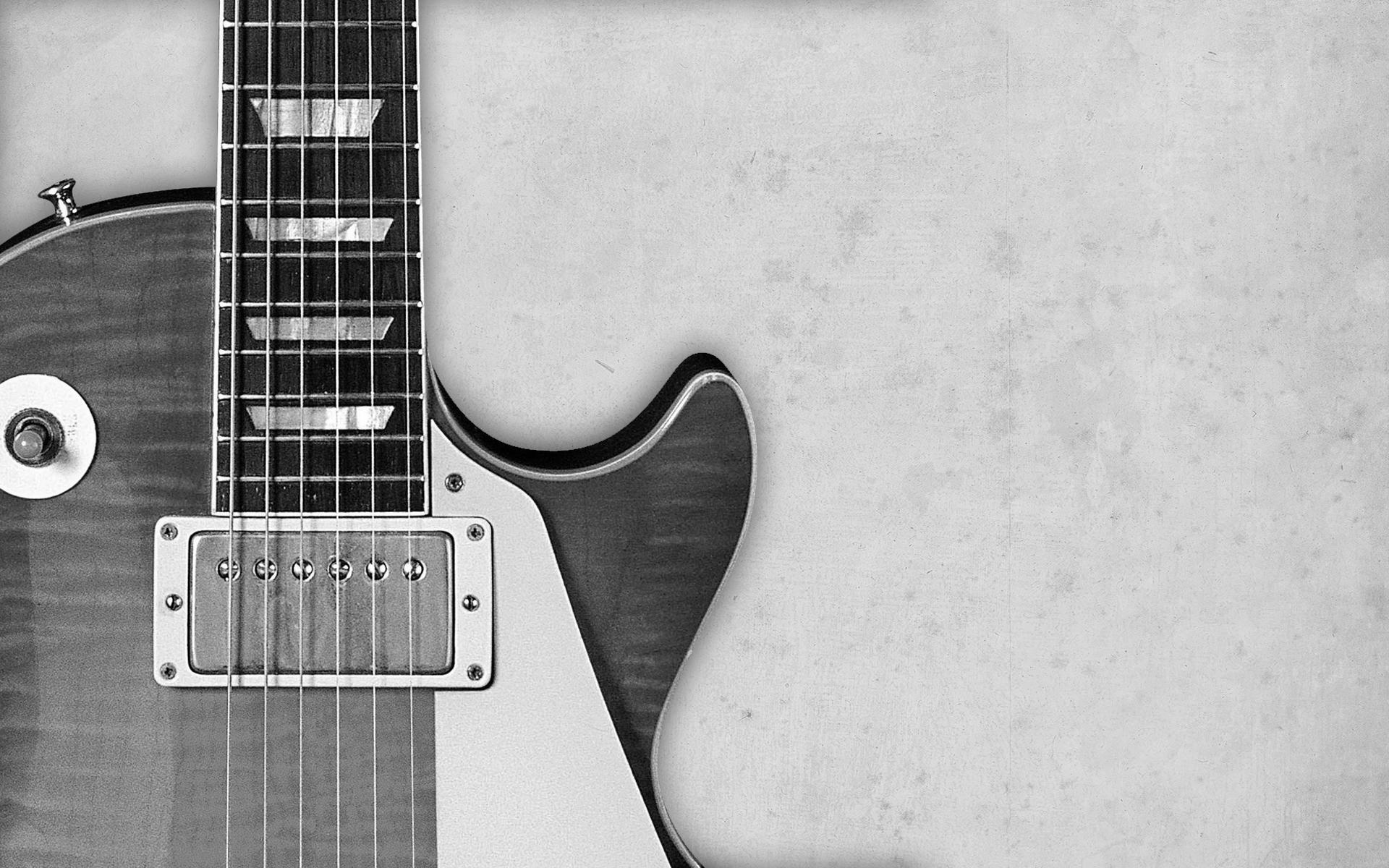 Psonst Guitar Wallpaper Black And White Images