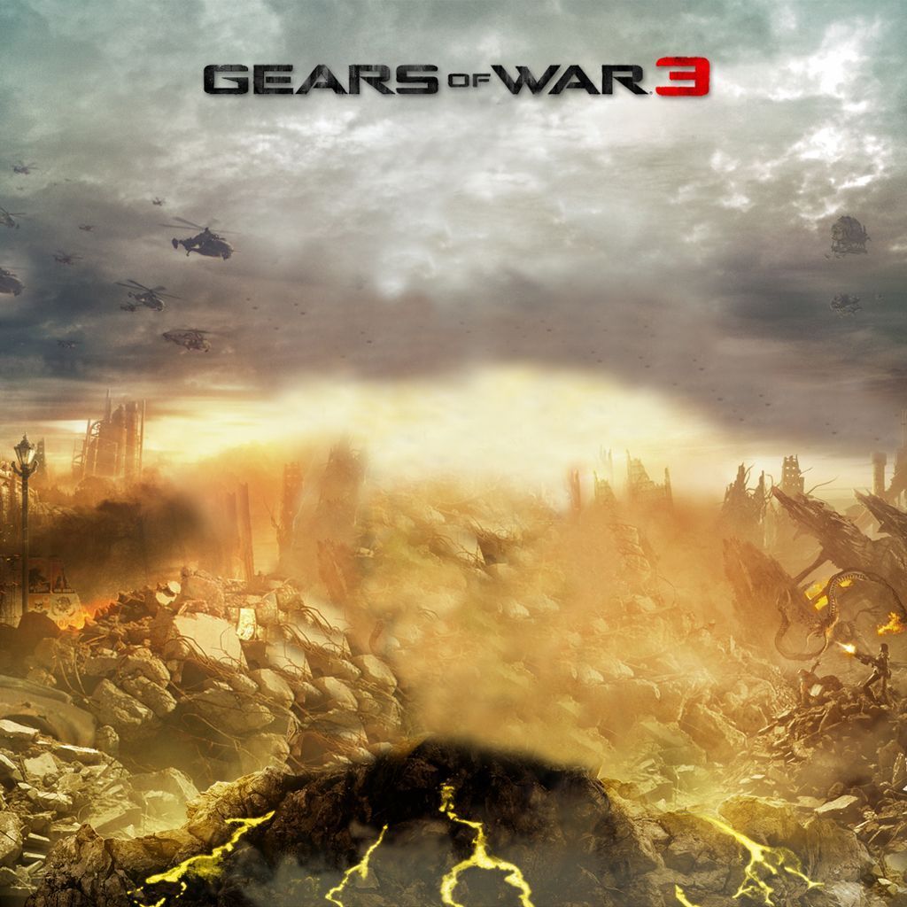Stock Detail Gears Of War 3 Background Official PSDs