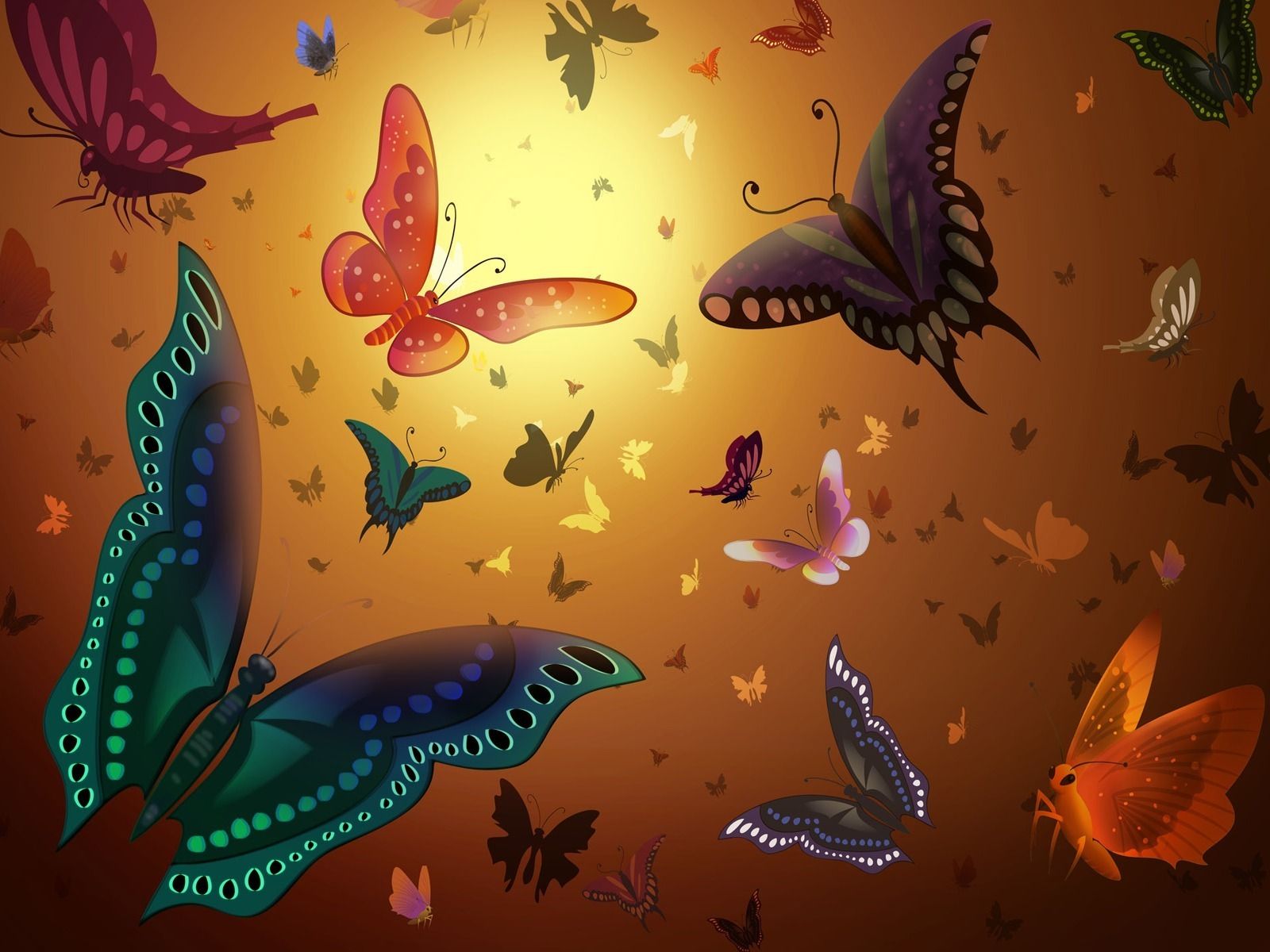 Beautiful Butterflies - Butterflies Wallpaper (9482003) - Fanpop