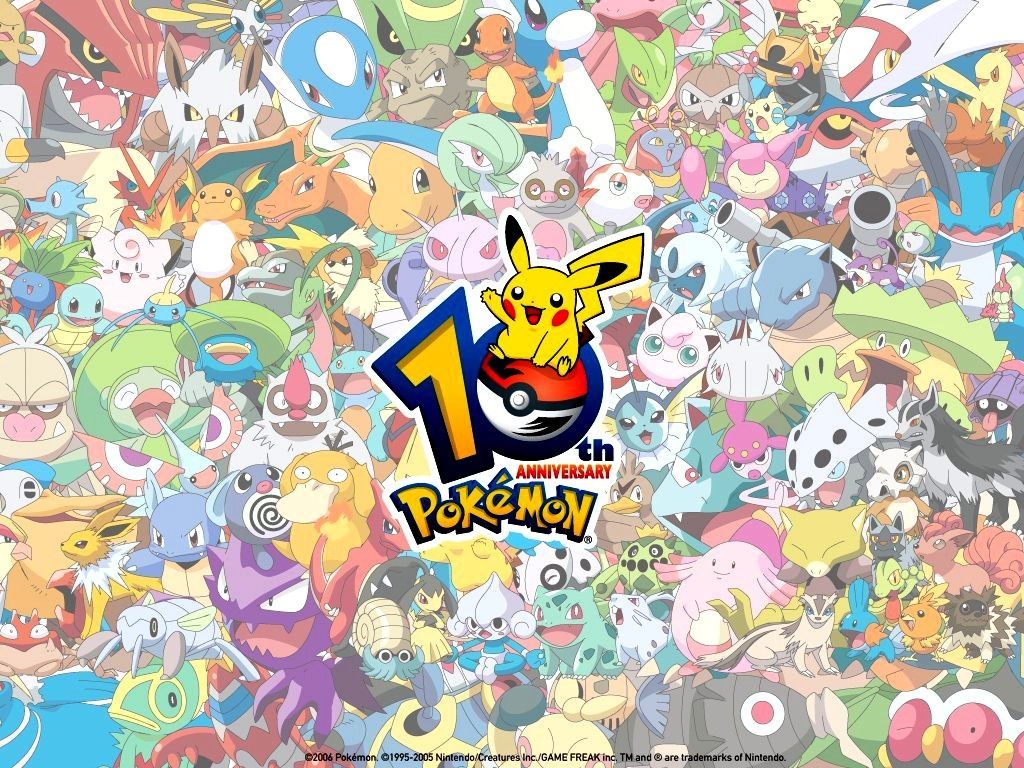 Pokemon Wallpaper Number 1 (1024 x 768 Pixels)