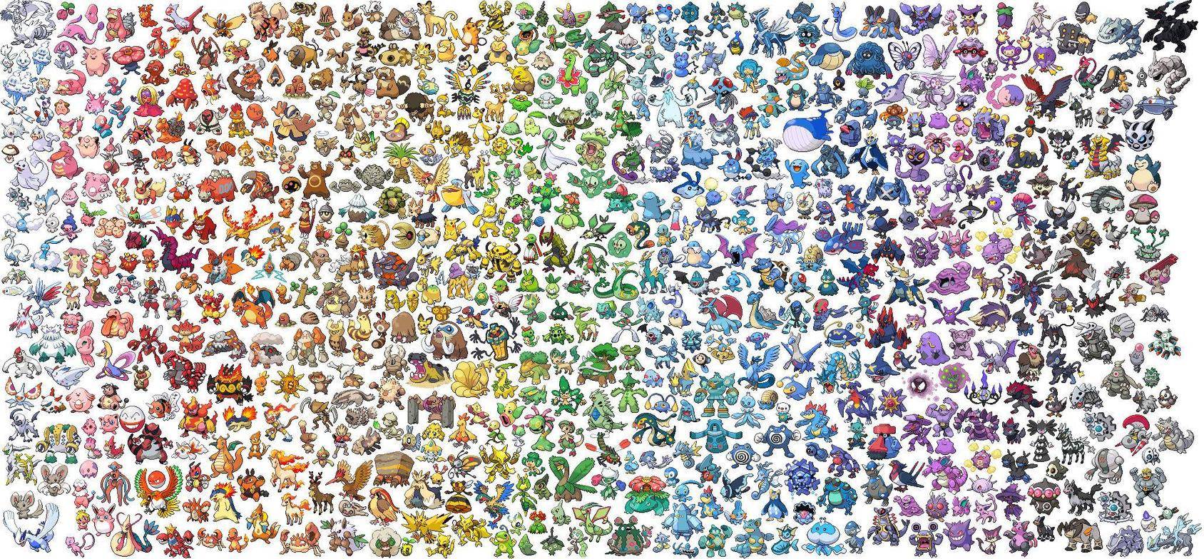 A Poke rainbow for you all gaming