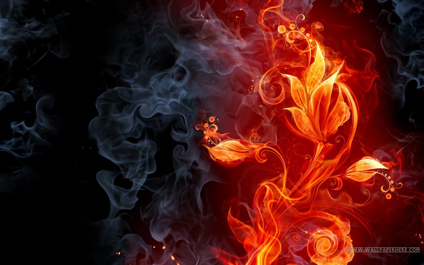 Smoking Flower | Free Desktop HD Wallpaper