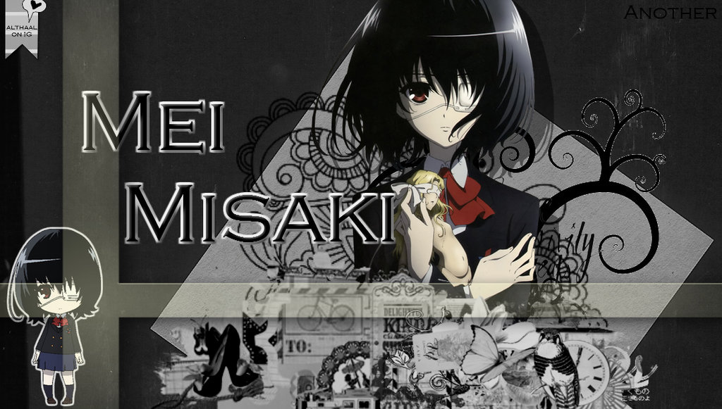 Mei Misaki wallpaper by AlthaKeroro on DeviantArt