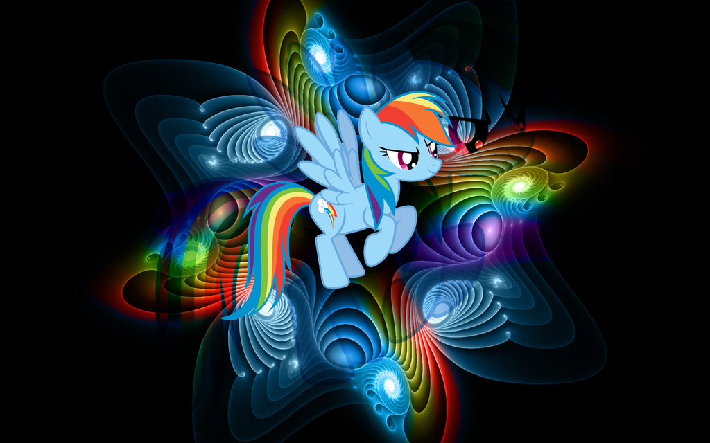 Wallpaper} Rainbow Dash [MLP] by RicePoison on DeviantArt