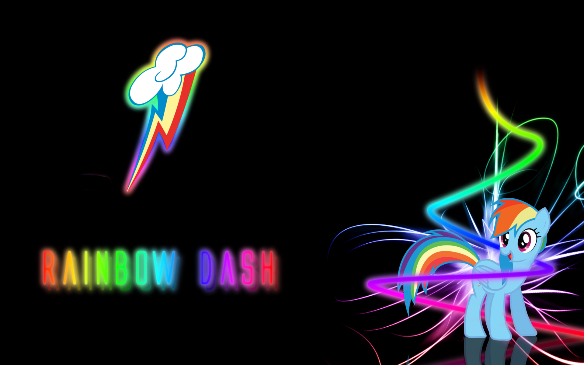 Rainbow Dash Background by dambrony on DeviantArt