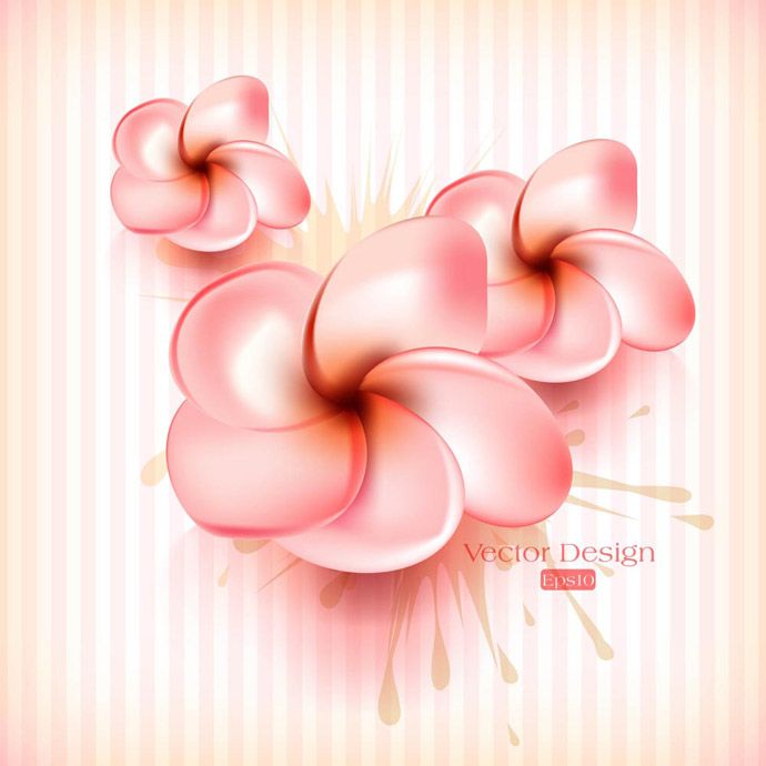 Beautiful Flower Wallpaper Free Vector | Webbyarts - Download Free ...