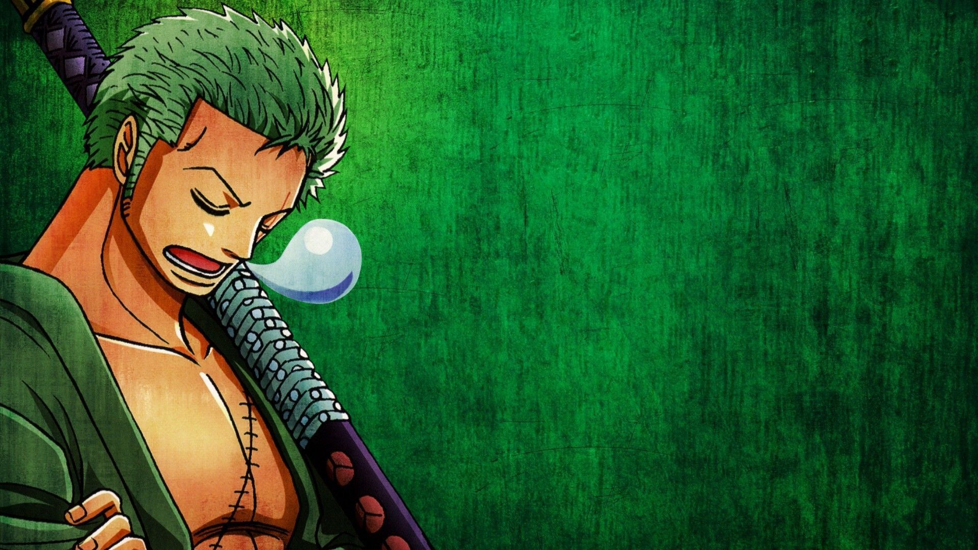 Anime Snatch, green background wallpapers and images - wallpapers