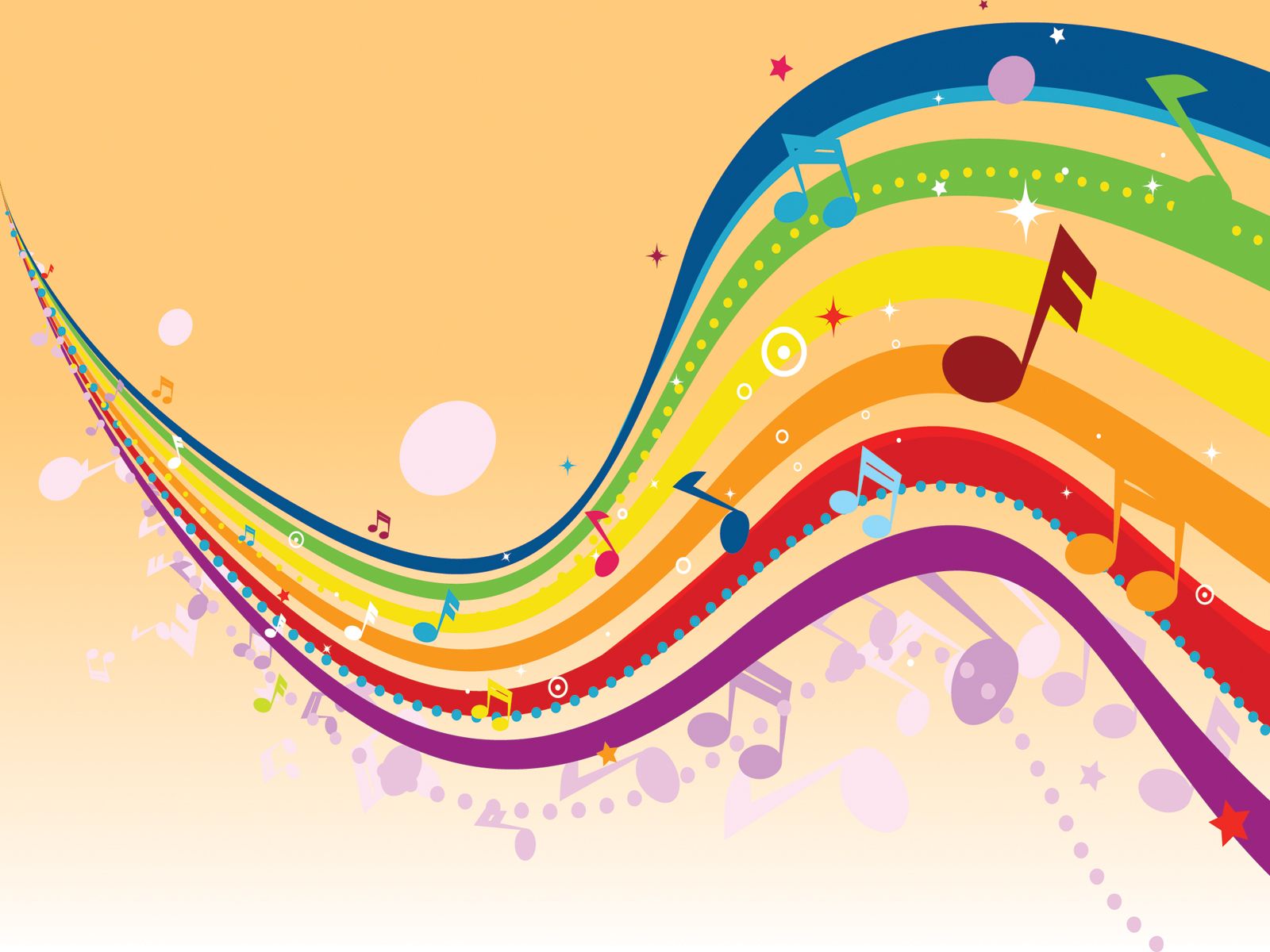 Music Backgrounds - of 2 - PPT Backgrounds