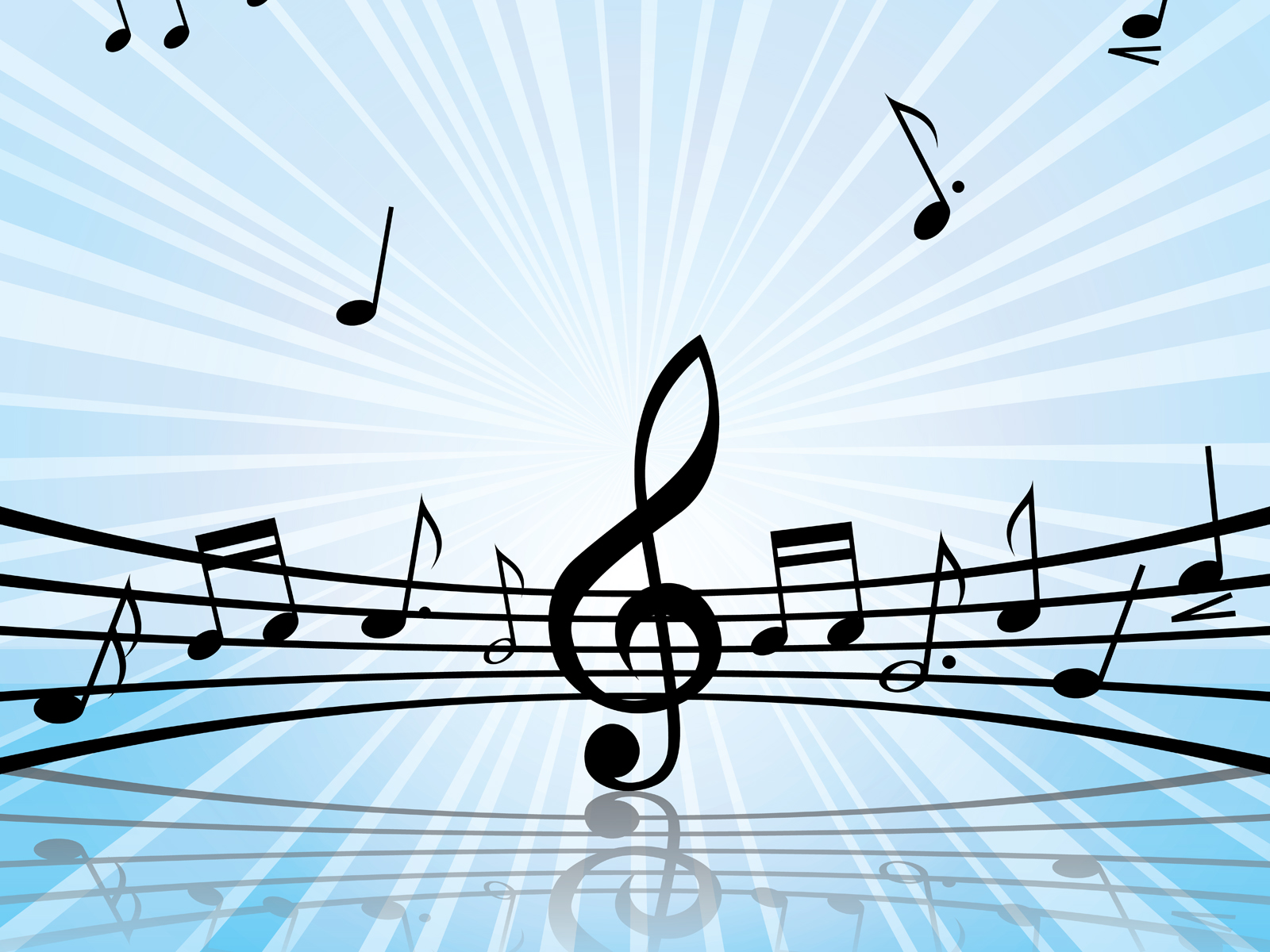 Music Melody Art Backgrounds - Music - PPT Backgrounds
