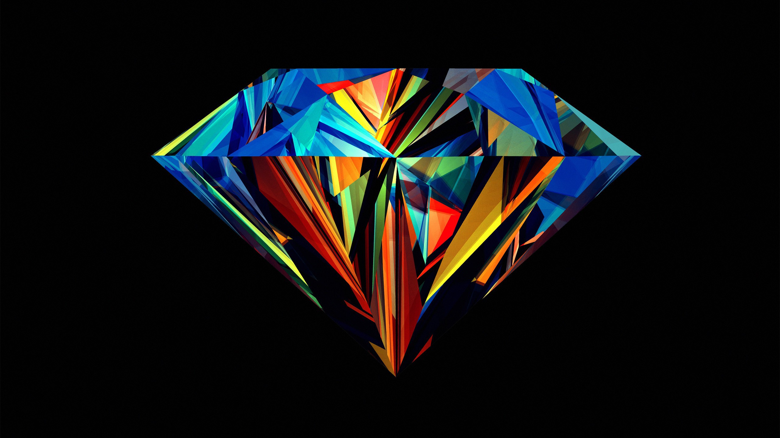 Multi-colored crystal wallpapers and images - wallpapers, pictures ...
