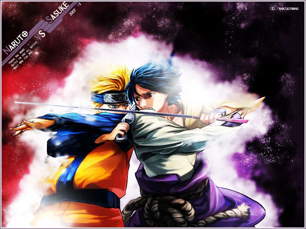 DeviantArt: More Like Sasuke Vs Naruto wallpaper 2 by goku-yoh-luffy