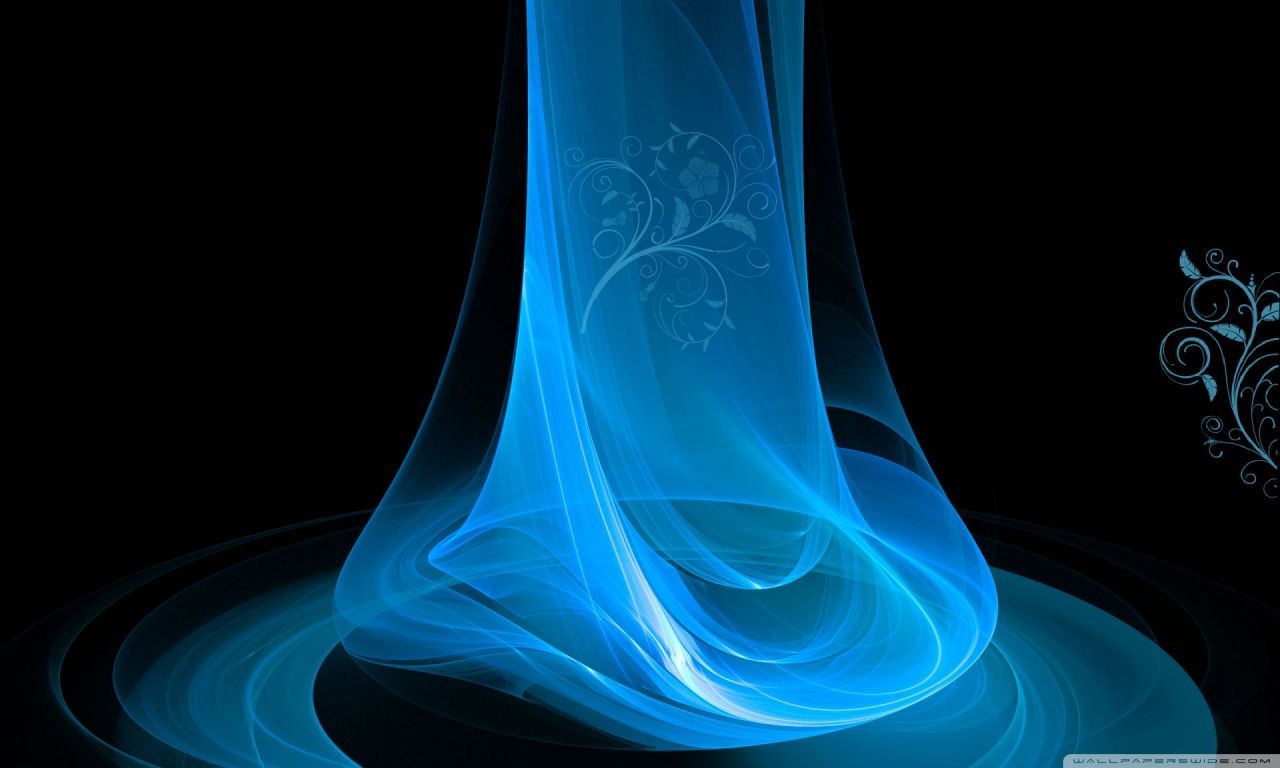 Abstract Blue Smoke HD desktop wallpaper : High Definition : Mobile