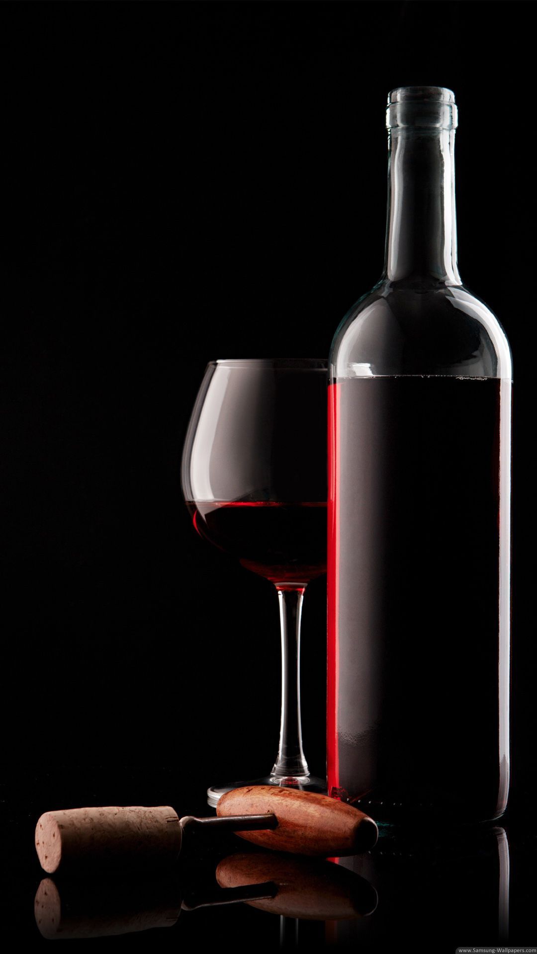 Wineglass Bottle Red Wine - Best HTC One M9 wallpapers