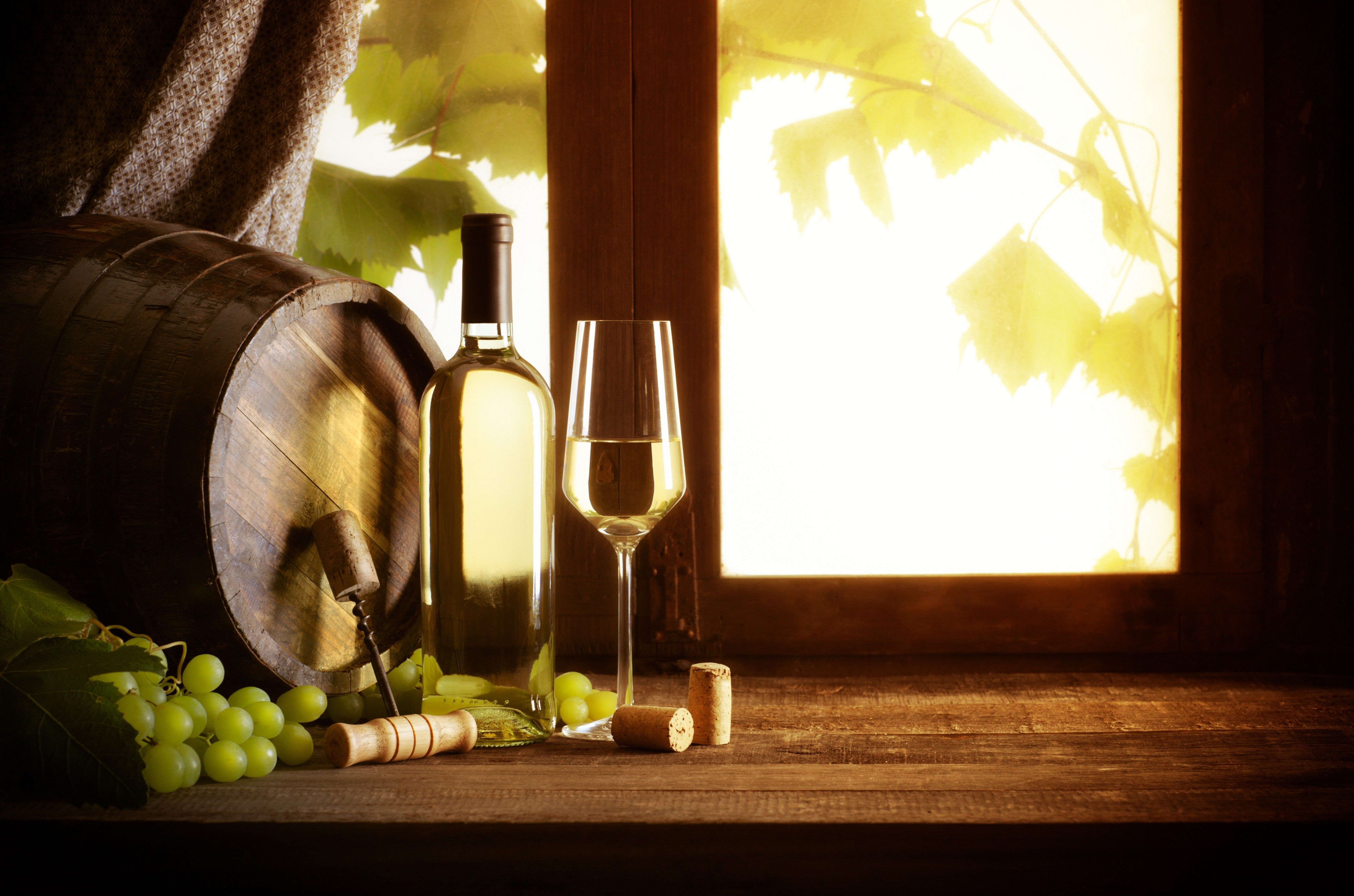 Wine bottle and glass at window full hd photo picture image for