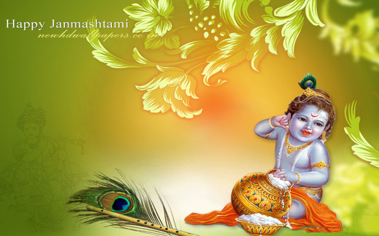 Krishna Janmashtami HD Wallpapers 1080p Pictures
