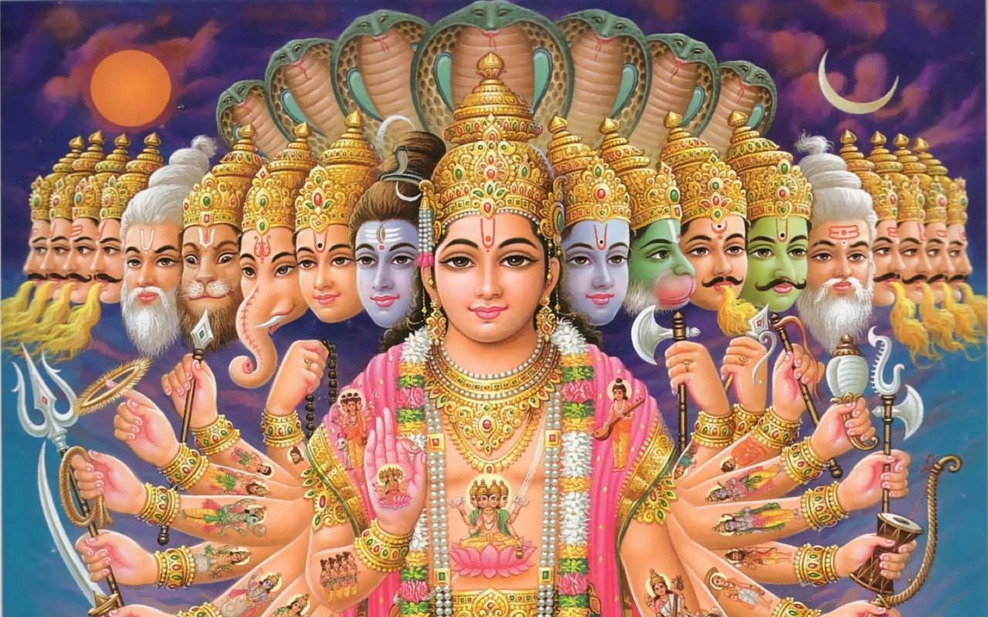 Lord Vishnu Wallpapers for Desktop in HD – Daily Backgrounds in HD