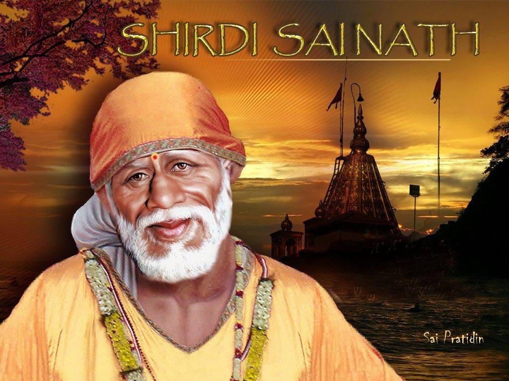Hindu god Sai Baba nice free hd wallpapers | Wallpapers Wide Free