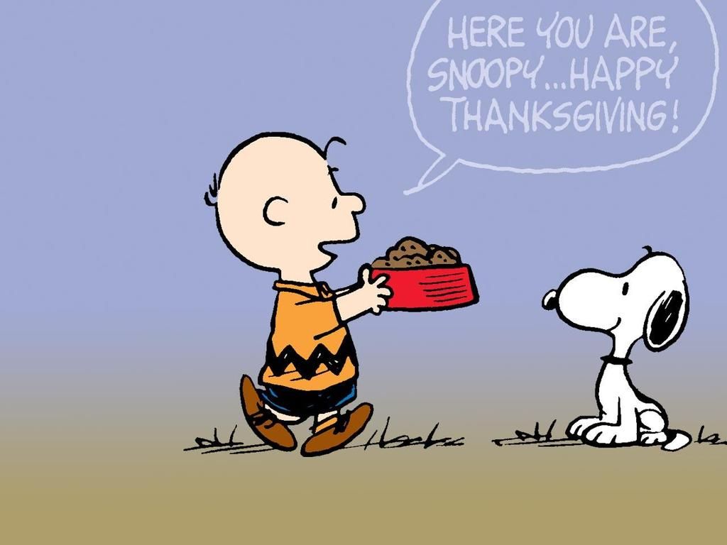 Snoopy Thanksgiving Background
