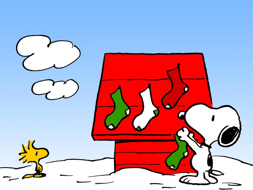 Snoopy Christmas wallpaper