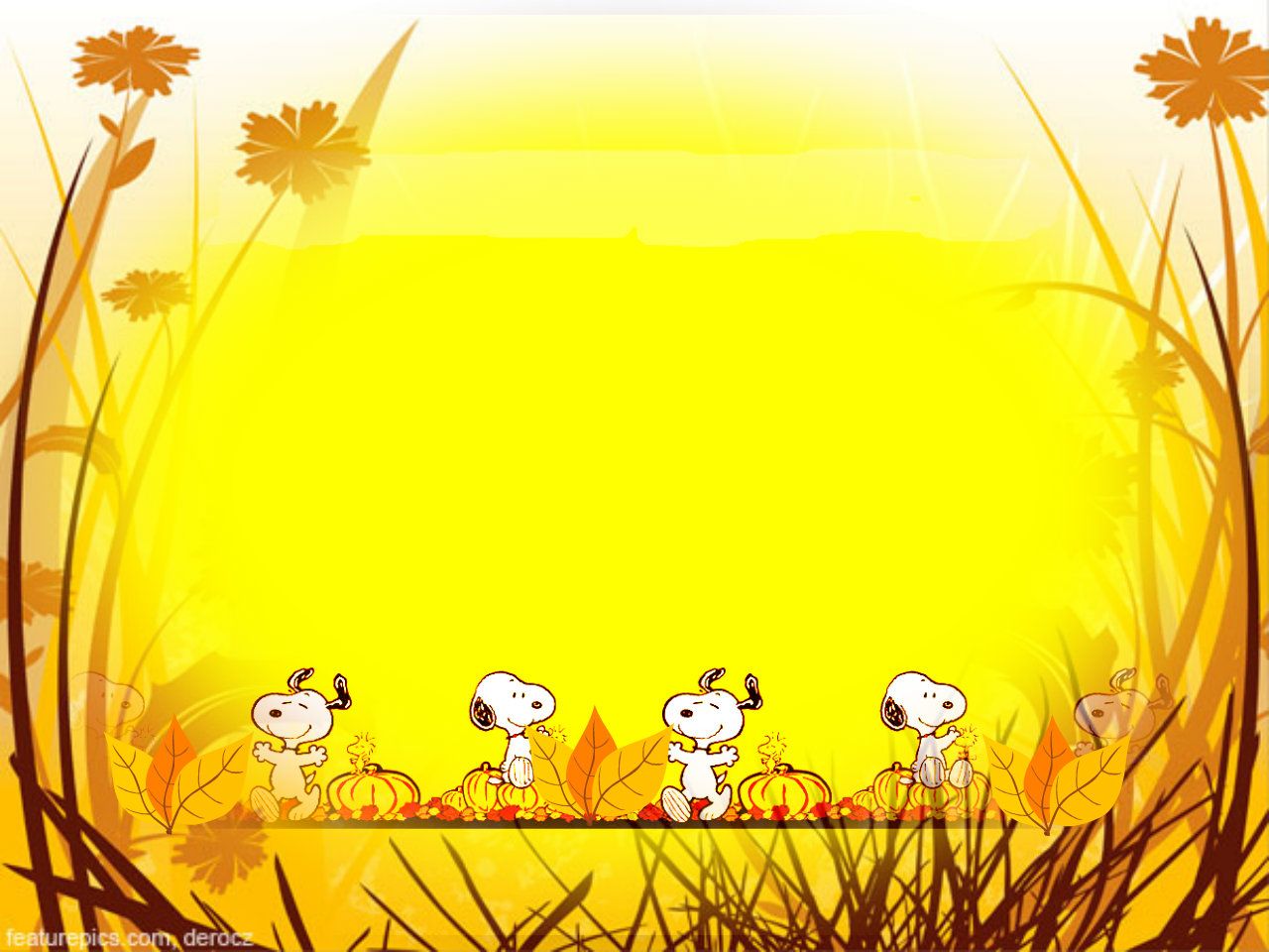 Gallery for - snoopy thanksgiving wallpaper