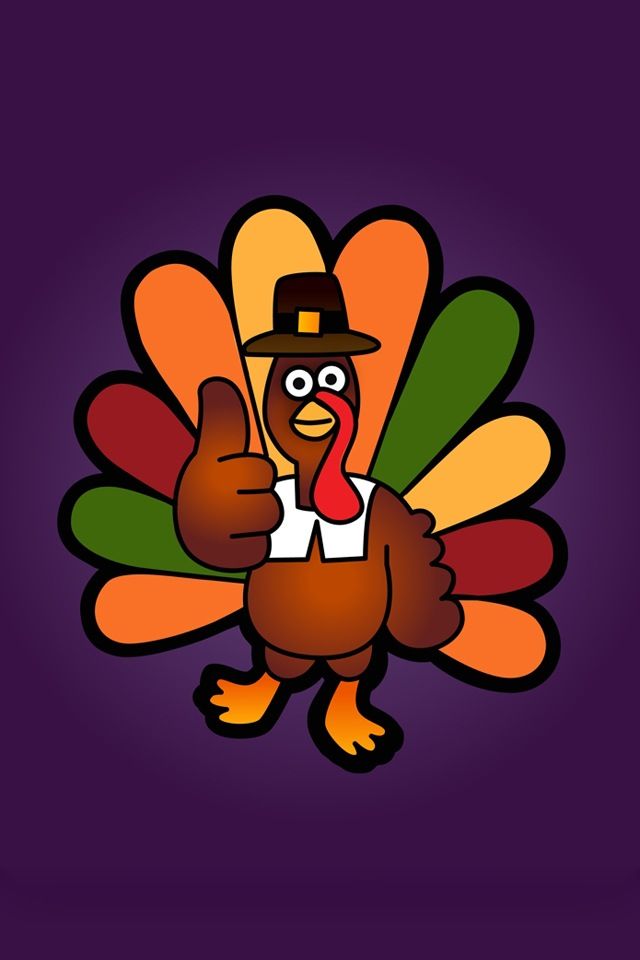 Cartoon Thanksgiving Wallpapers for Iphone4/4s | PicFish