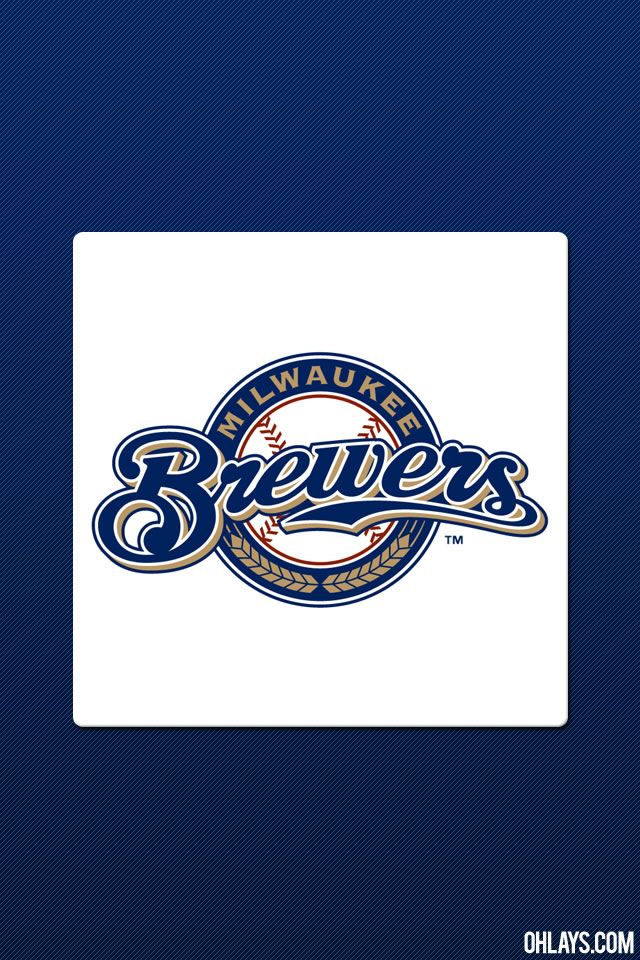 Milwaukee Brewers iPhone Wallpaper ohLays