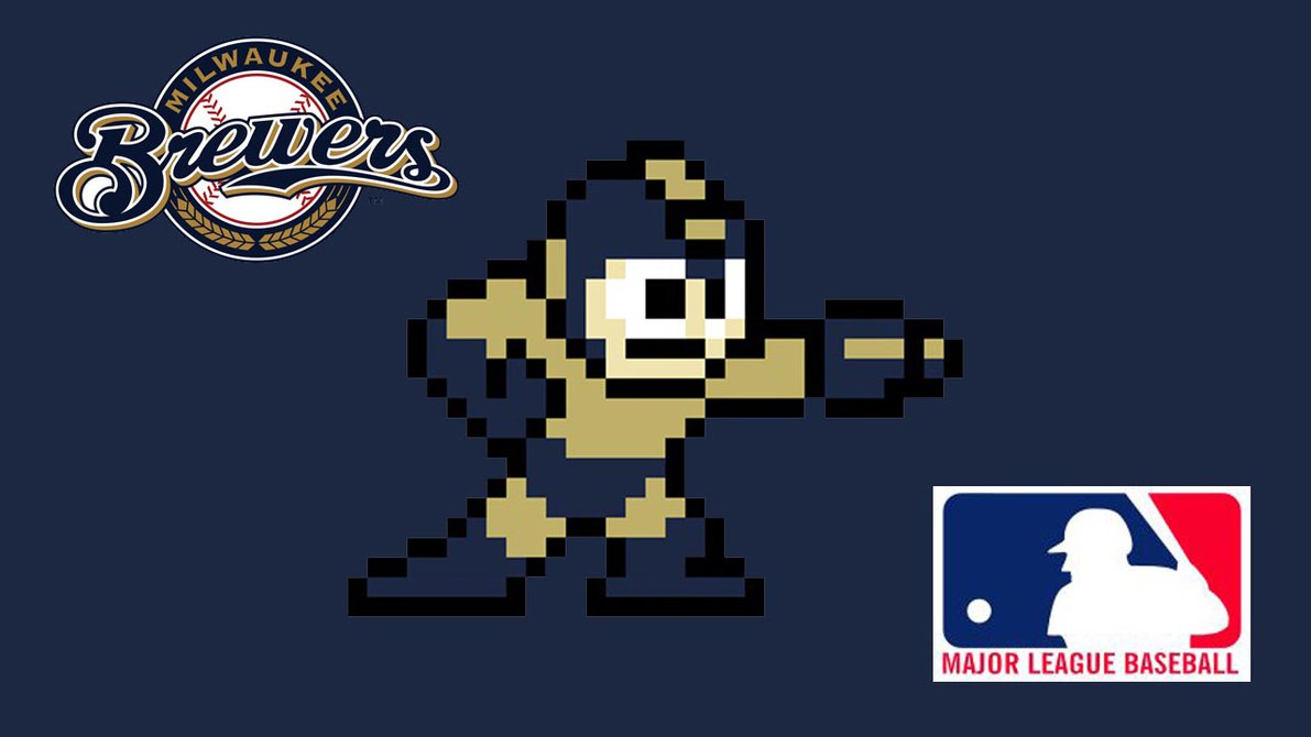 Mega Man MLB Series: Milwaukee Brewers by Indy1988 on DeviantArt