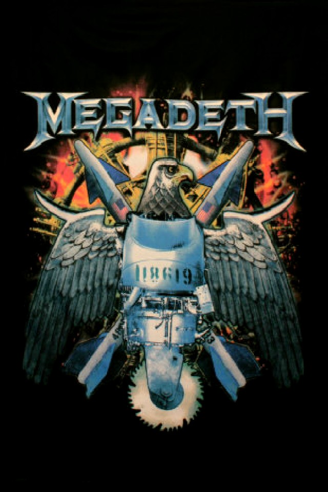 Megadeth music background for your iPhone download free