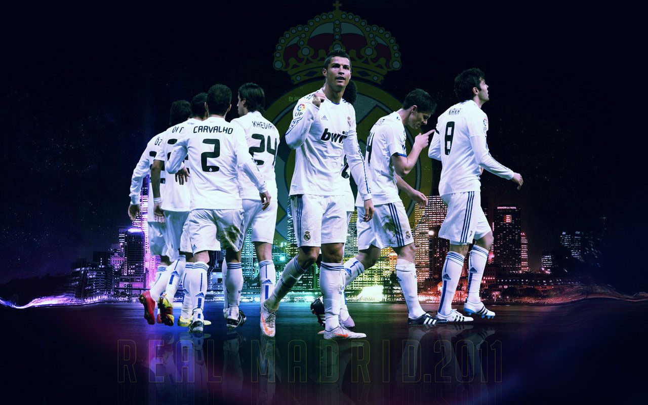 Real madrid players wallpaper