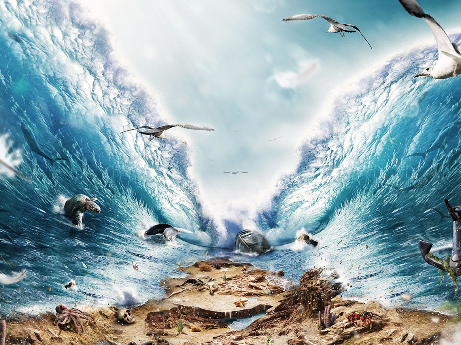 39 Ocean HD Wallpapers Backgrounds - Wallpaper Abyss -