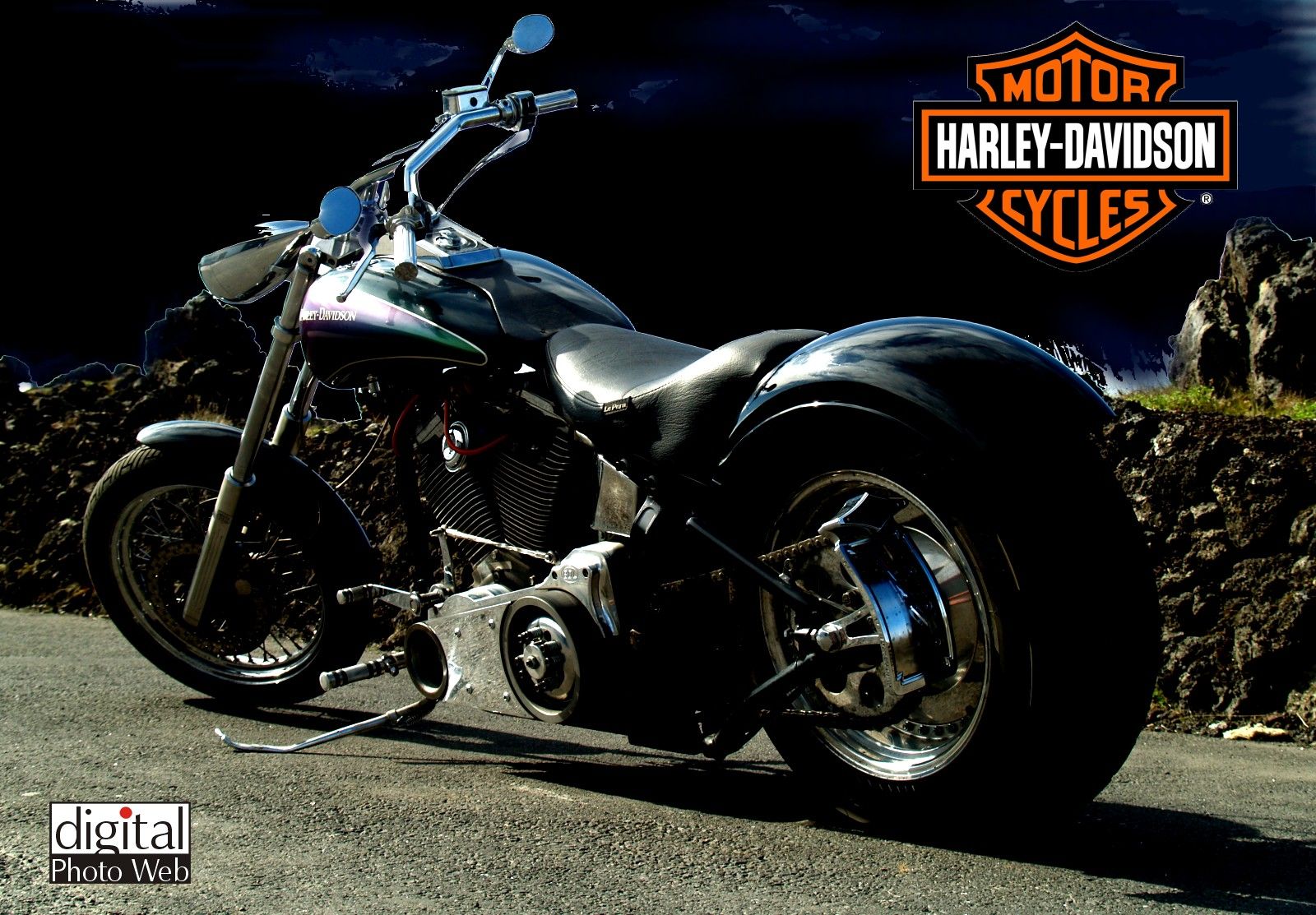 Harley Davidson Bike Wallpapers On PC Desktop Full HD Pictures