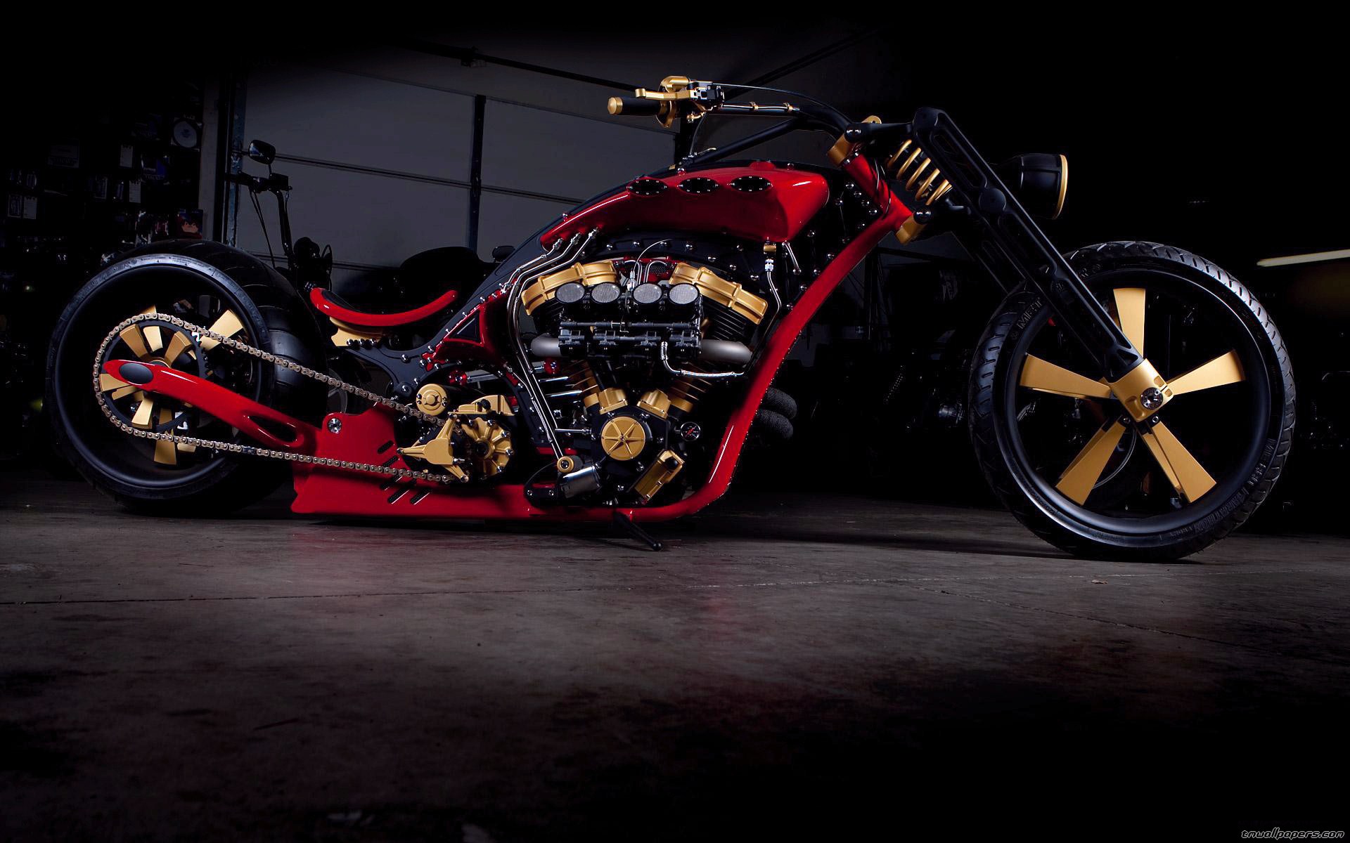 Harley Davidson Chopper Wallpaper Desktop - Ndemok.com