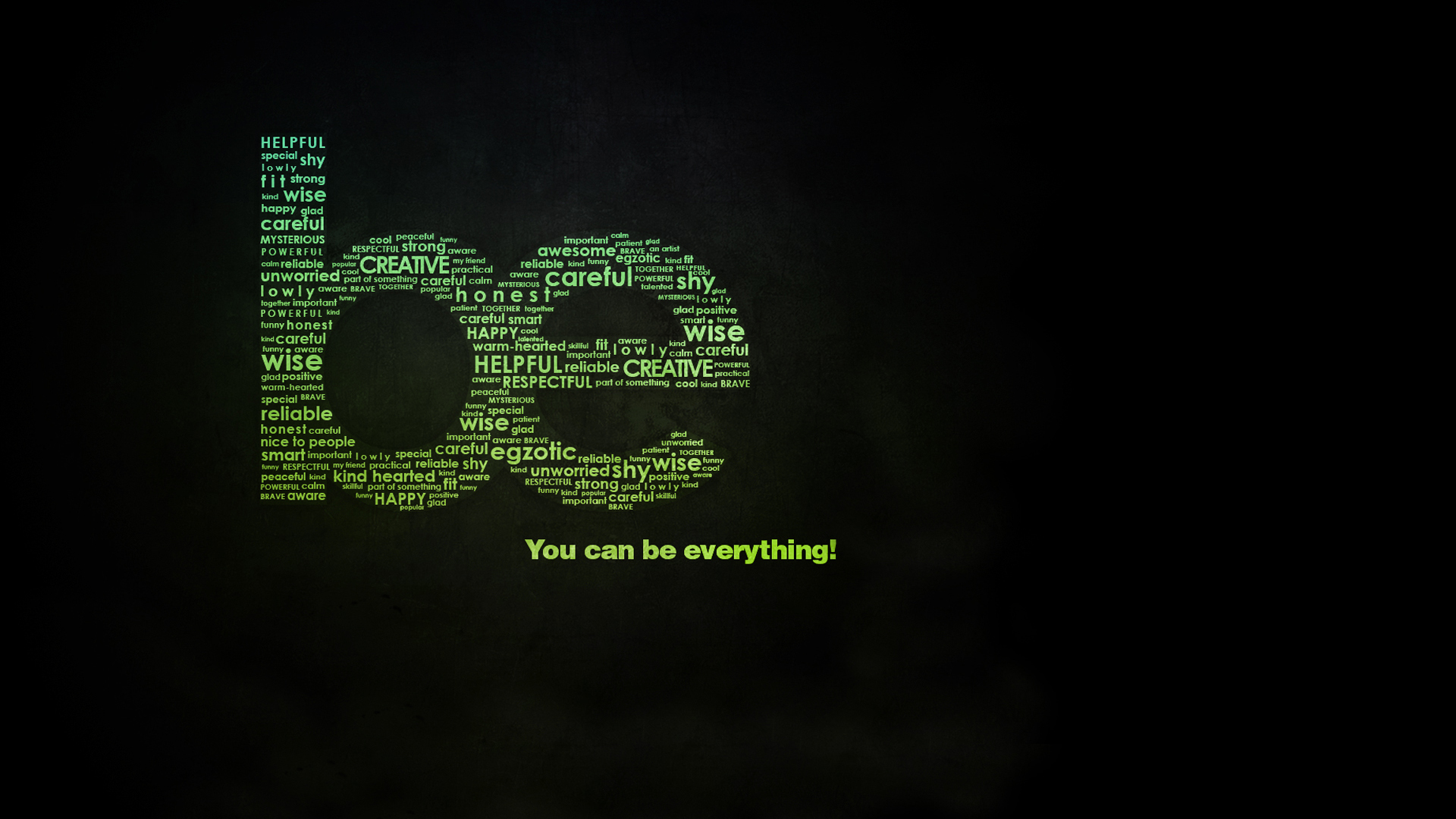 You Can Be Everything HD Wallpaper | 1920x1080 | ID:46097